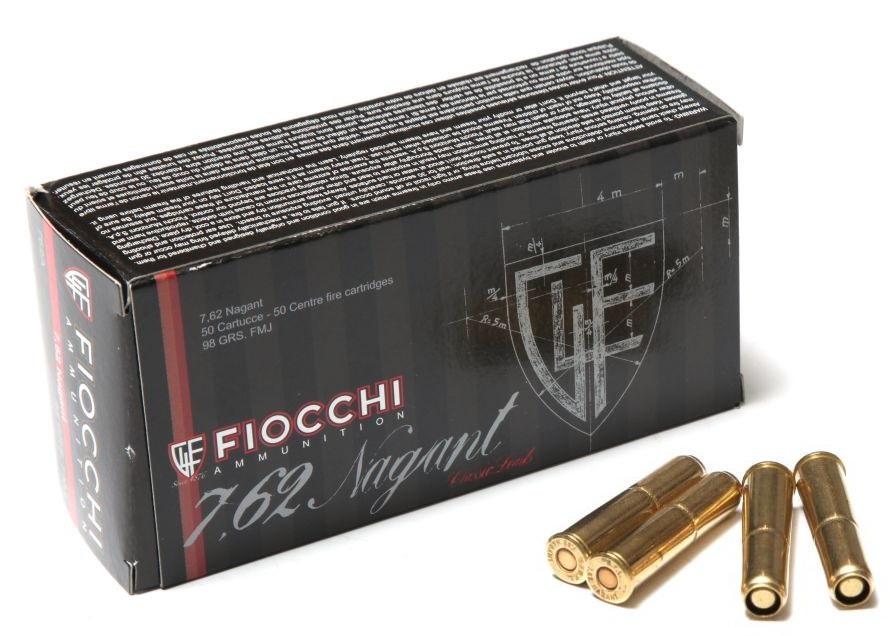 Bild Fiocchi 7,62 Nagant FMJ 98grs. 6,35g | Waffen Falch