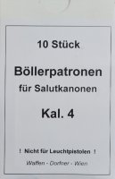 Bild Böllerpatronen Kaliber 4 für Salutkanonen - Schützenkompanie | Waffen Falch